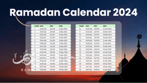 ramadan calendar 2024