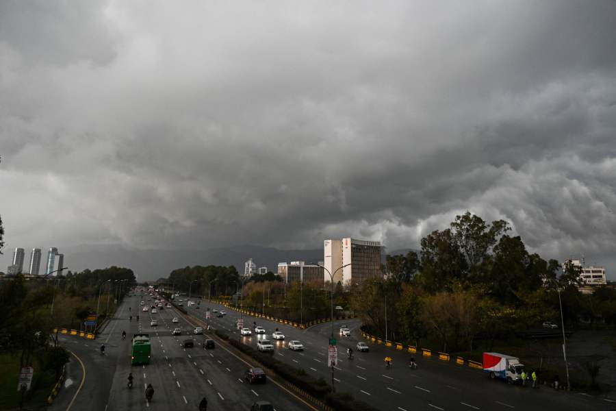 PDMA Issued an alert regarding Thunderstorms heavy rain in Pakistan in Pakistan on Monday.