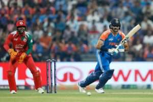 India vs Oman: India dominate early with aggressive batting display